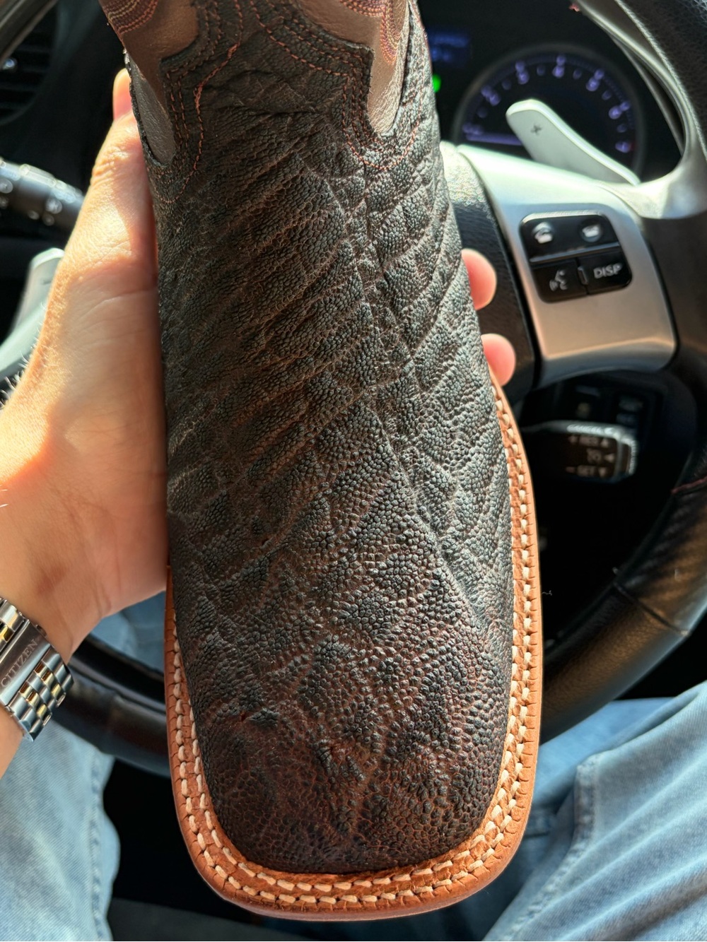 Tony lama elephant boots